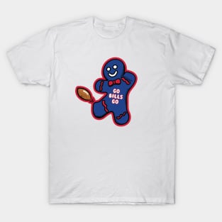 Buffalo Bills Gingerbread Man T-Shirt